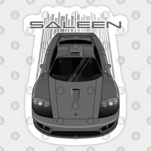 Saleen S7 - Silver Sticker by V8social